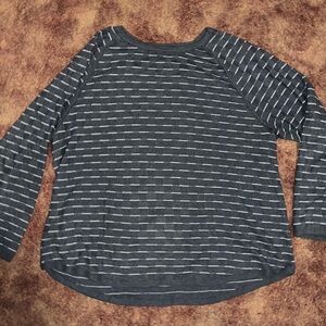 Striped Long Sleeve Top